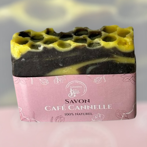 COFFEE CINNAMON, SAFFRON AND EUCALYPTUS HONEY EXFOLIATING SOAP